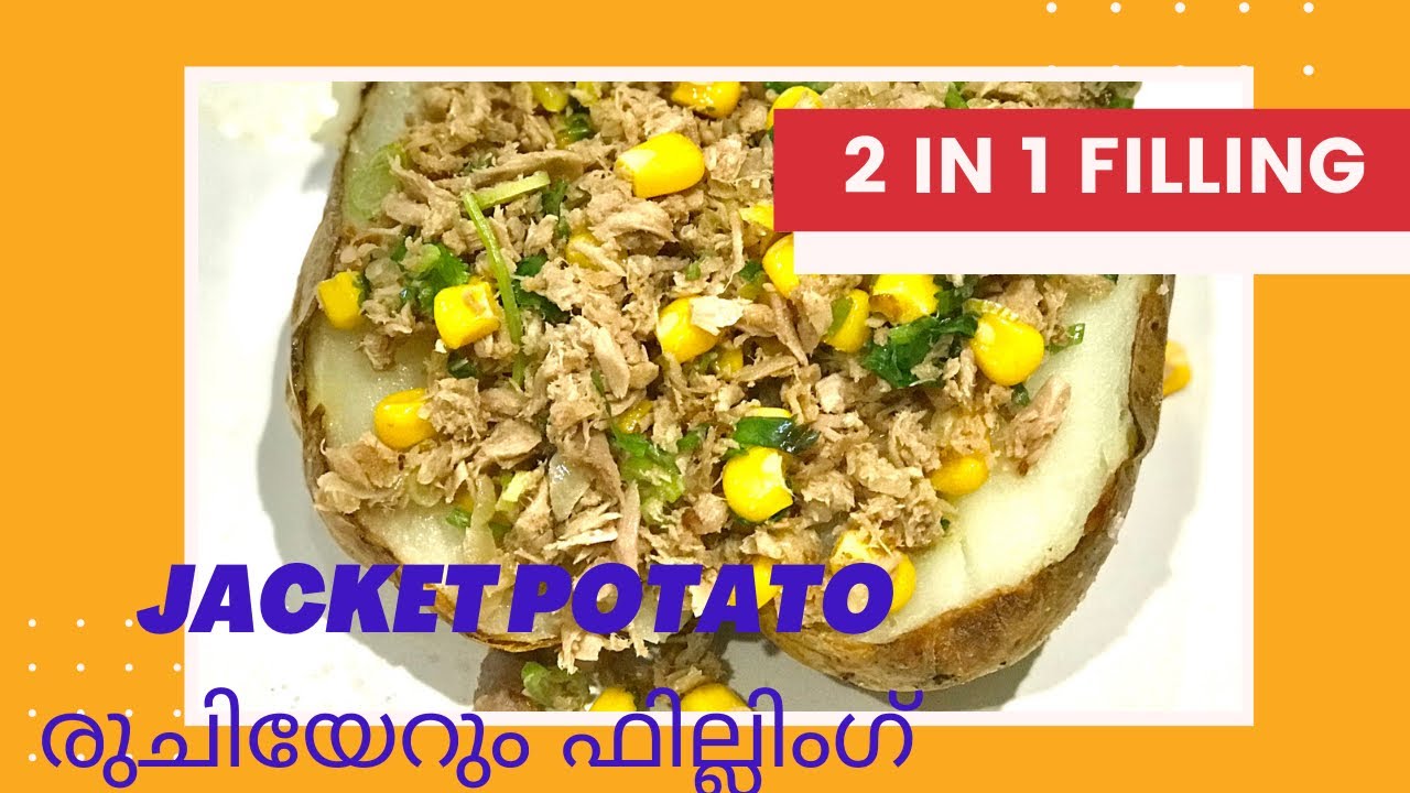 Jacket Potato With Filling, Kids Meal, Curry Leaf Tast Tips EP;17 - YouTube