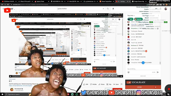 IShowSpeed talks to himself in a infinite loop 😂😂😂(VERY FUNNY)