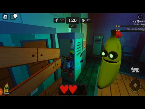 ROBLOX Banana Eats • ALL CHARACTERS & ALL JUMPSCARES 