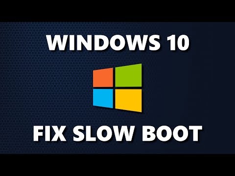 What causes slow boot up?