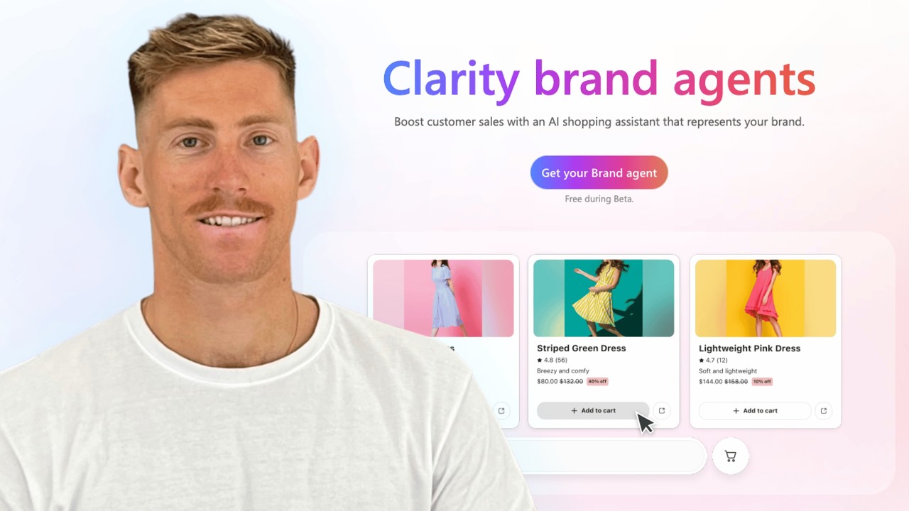 What is Microsoft Clarity AI Brand Agent?
