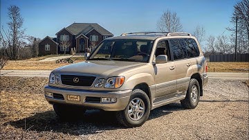 21 Years Later, AHC (Active Height Control) Still Works - 2000 Lexus LX470