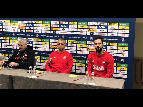 Igor Kokoškov - Prva Konferencija Na Mestu Selektora | SPORT KLUB Košarka