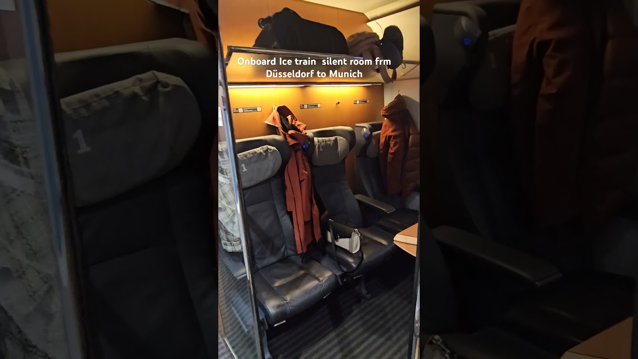 ICE TRAIN SILENT ROOM.