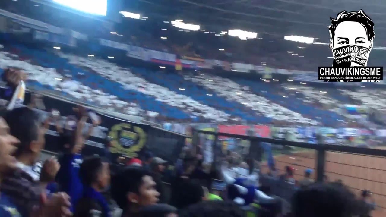 Koreografi BOBOTOH PERSIB saat Final Piala Bhayangkara (PERSIB Vs Arema