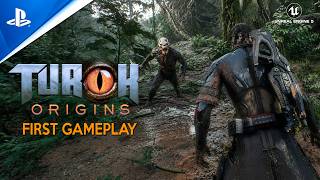 TUROK ORIGINS New Gameplay Reveal | Brutal PREDATOR DINO HUNTING Combat Across Deadly ALIEN WORLDS screenshot 4