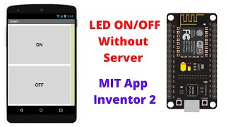 Control an LED from a Mobile App using Access Point Mode (AP). screenshot 3