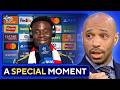 Saka And Raya Join Thierry Henry After Reaching Champions League Final UCL Today 