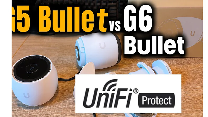 Unifi Cam Bullet G5/G6 Comparison