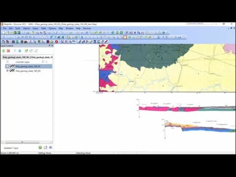 TUTORIAL GABUNGKAN 2 PETA RBI DI MAPINFO