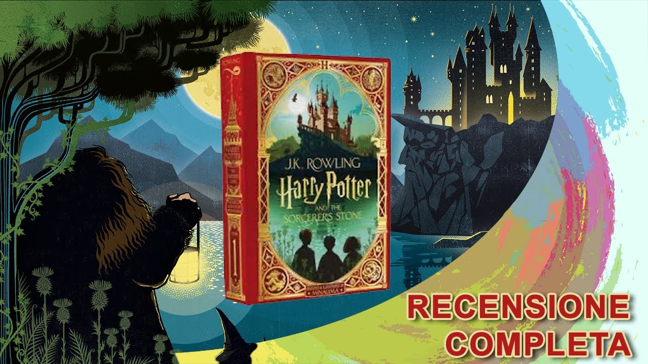 Harry Potter E La Pietra Filosofale Minalima Prima Edizione Harry Potter e la pietra filosofale illustrato da MINALIMA - YouTube