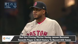 Kenley Jansen Becomes 7th Player In MLB History To Reach 400 Career Saves