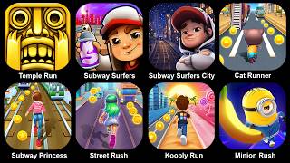 Temple RUn,Subway Surf,Subway Surf City,Cat Runner,Subway Princess,Street Rush,Kooply Run screenshot 4