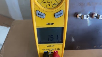 How to test and diagnose a faulty heating element, f8 Turbochef NGO (SOTA)