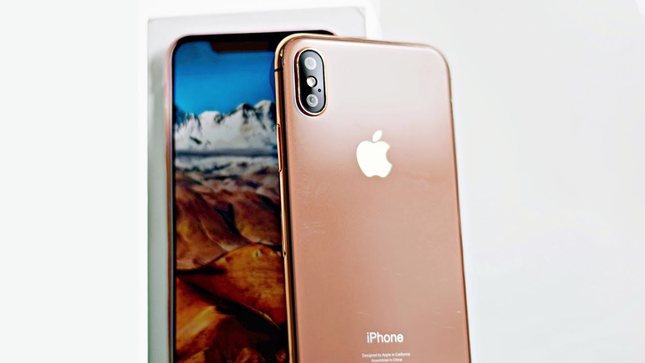 Iphone X Clone Unboxing Blush Gold Youtube
