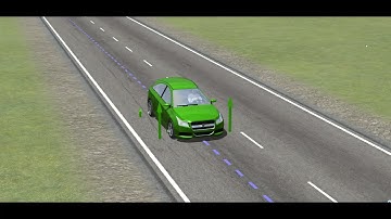 ABS braking sim in CARSIM (Tire model - PAC2002)