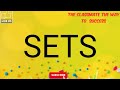 EXAMPLE 6||SETS||NCERT CBSE||INFINITE SETS||FINITE SETS||#SHORTS