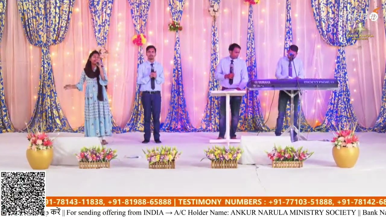 Chaak Par Apni Rakh Mujhe Live Worship Ankur Narula Ministries Salvation of JESUS CHRIST