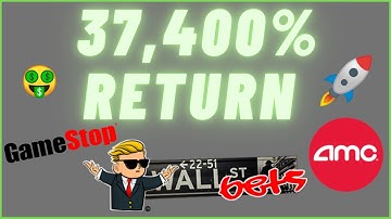 37,400% RETURN: Gamestop & AMC Options Explained