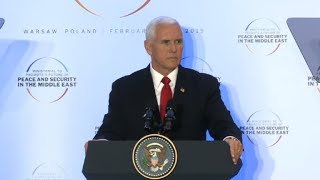 Pence demands EU allies leave Iran nuclear deal