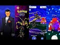 Defeating giovanni with one mega rayquaza  and catching shadow groudon in pokmon go