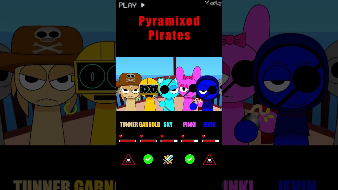 HP Bar Tunner Garnold Sky Pinki Jevin in All Pyramix Mods 