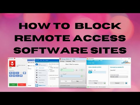 Video: How To Restrict Remote Access