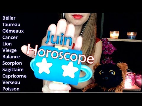 [ASMR français] Horoscope Juin 2019 - Multidéclencheurs, chuchotement