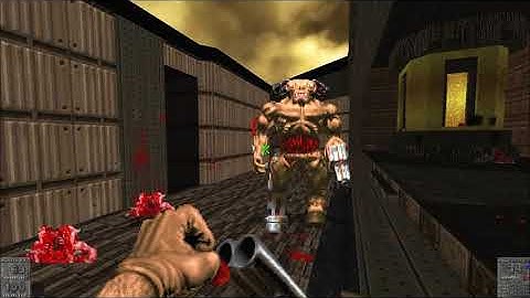 Doom 2 Happy Level 22 UV Max with Beautiful Doom (Commentary)