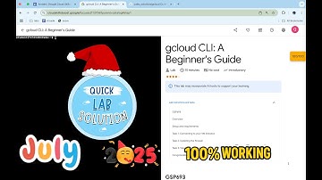 gcloud CLI: A Beginner