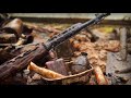 SOVIET SVT-40 RIFLE IN A GERMAN DUGOUT / WWII METAL DETECTING