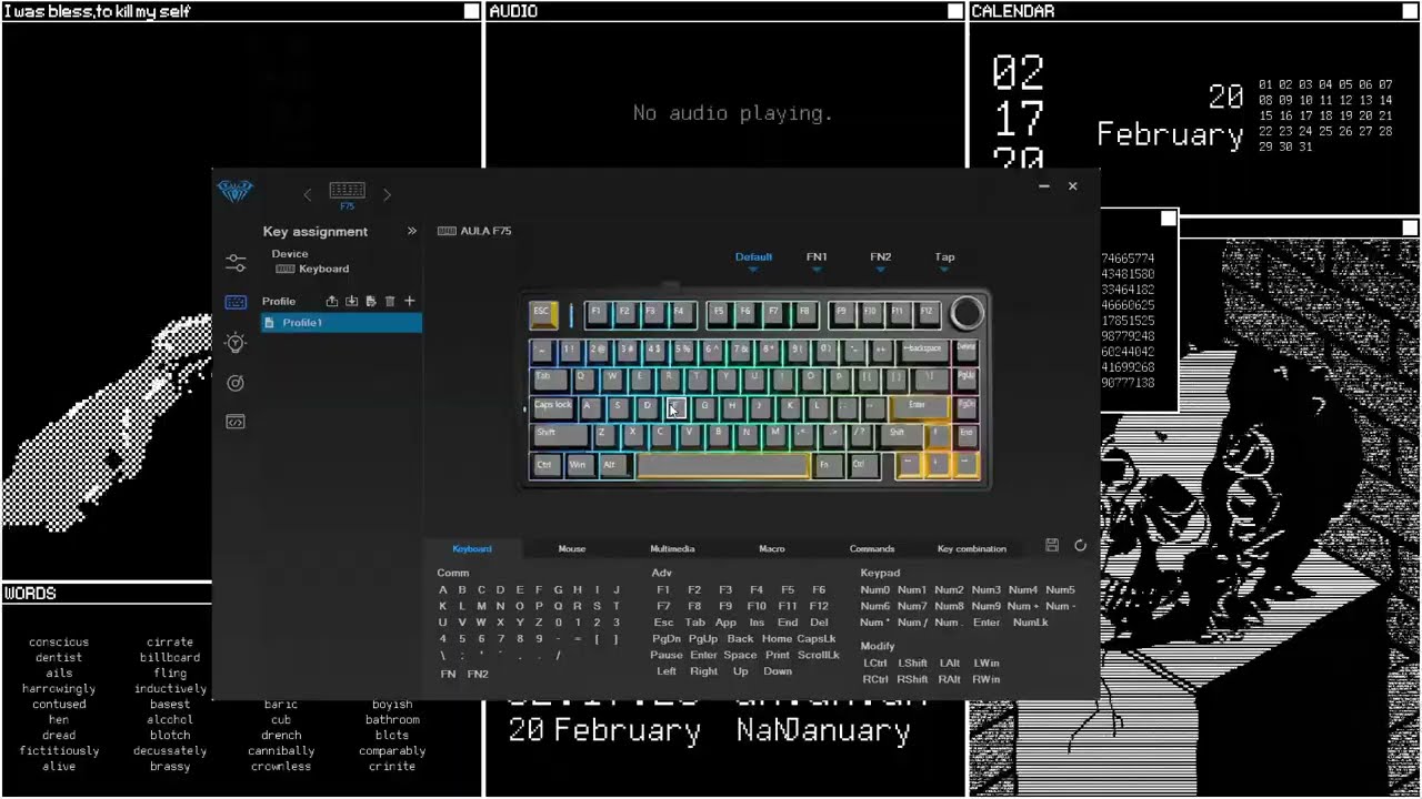 Как пофиксить работу AULA F75, ГАЙД ЗА МИНУТУ