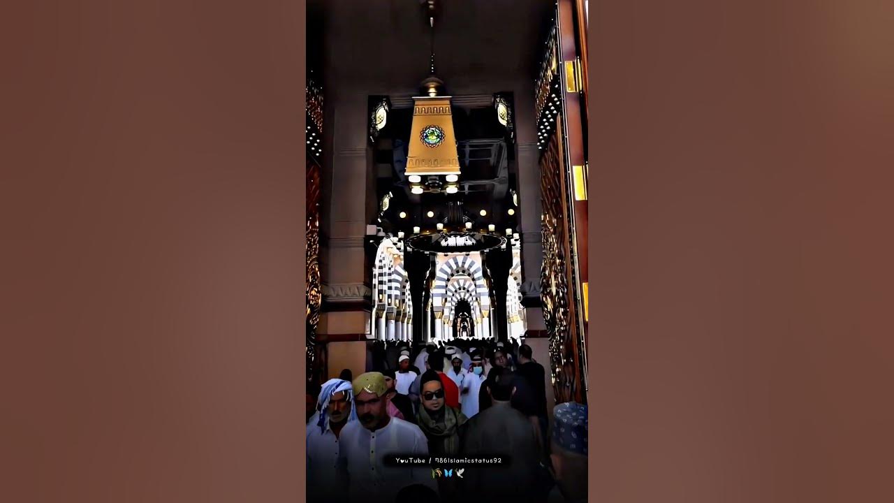 Ek aisi tamanna bhi seene mei he, jaan kaabe mei he dil madinah mei he #islamicstatus #shorts #short