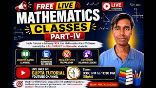 Mathematics One Shot Live Classes Part-IV | B.Sc.CSIT | BIT | 1st Semester |