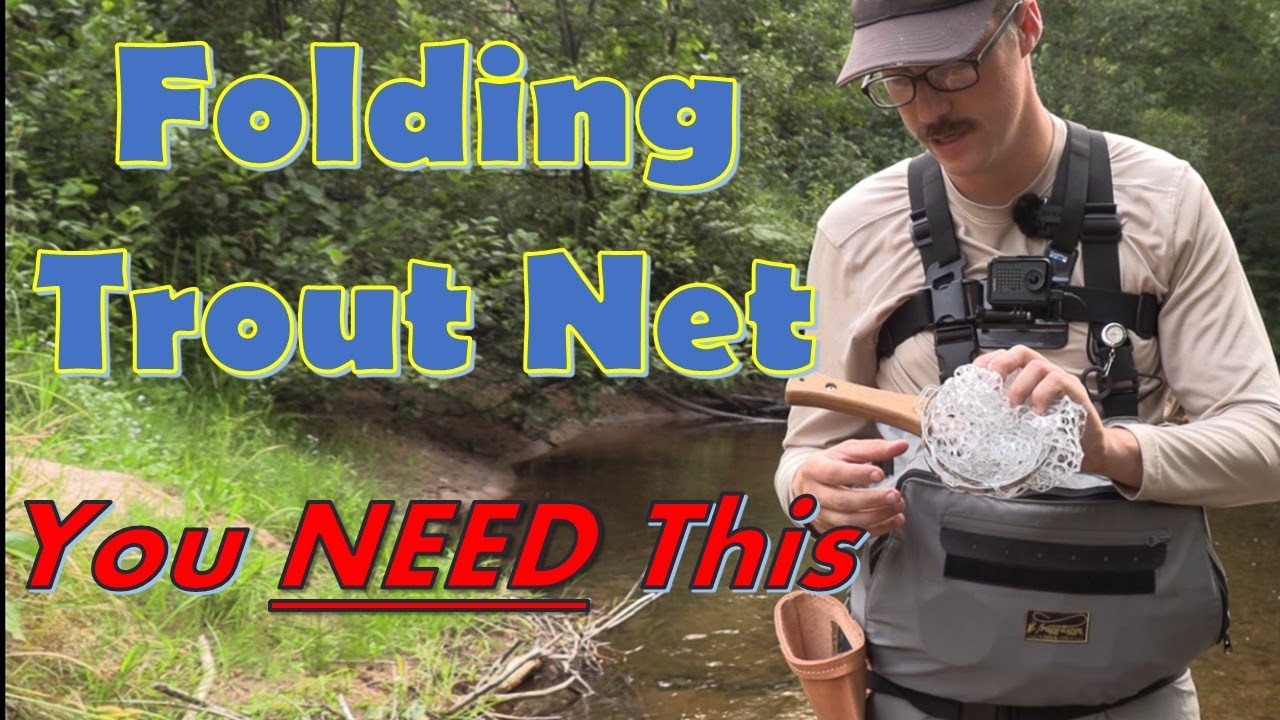 Handy Pak Net - Stream Fishing Review / How to Fold (BFS Fishing) 