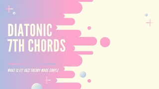 Diatonic 7th Chords