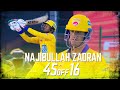 Najibullah zadran 45 off 16 balls i team abu dhabi i abu dhabi t10 i season 4
