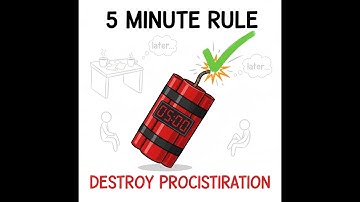 The 5-Minute Rule: DESTROY Procrastination