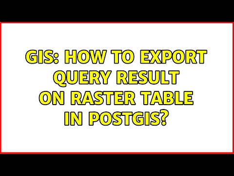 GIS: How to