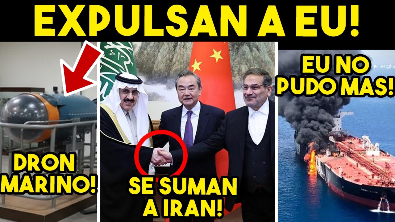 PESADILLA TOTAL! CHINA EXPULSA A EU, IRAN ANUNCIA NUEVO 4T4QU3. TRUMP SIN SALIDA, HOY