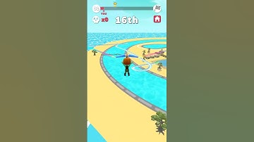 Aquapark.io  | Awesome Gameplay! | android, ios mobile #shorts