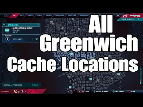 All Greenwich Cache Locations| Spider-Man Miles Morales