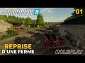 Fs22  rleplay  reprise dune ferme  pisode 1  on se dpche de sinstaller avant lt 