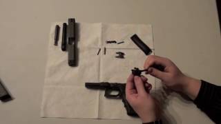 Glock 22 Gen4 .40 S&W, detail strip - disassembly - reassembly