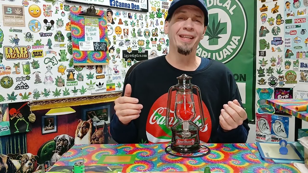 Lantern hemper XL bong review gcg, b-day puffs part 2 