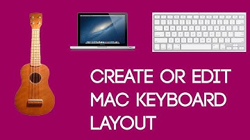Mac Tutorials [16] - Create Or Edit The Keyboard Layout Of Mac
