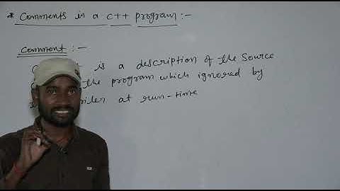 Unit 03 Introduction to C++ Class XI Video 18