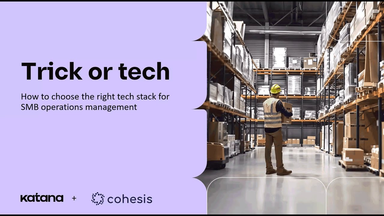 [Webinar] Trick or tech: How to choose the right tech stack for SMB ops ...