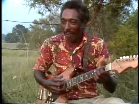 R.L. Burnside at home in Independence, Mississippi, shot by Alan Lomax, Worth Long, and John Bishop in August, 1978. For more information about the American ...