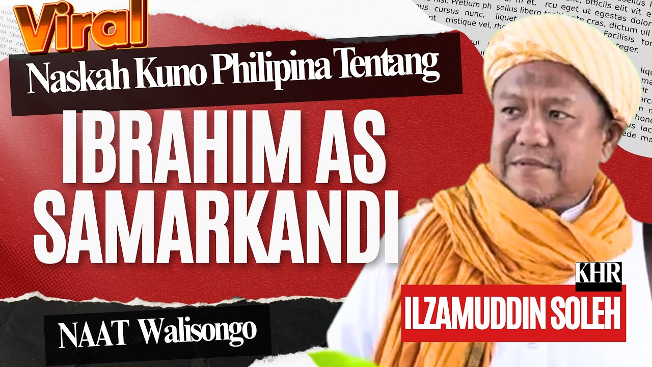 BARU TERBUKA ‼️ DITEMUKAN MANUSKRIP KUNO DI PHILIPINA BICARA SOAL IBROHIM ASMOROKONDI ‼️ 